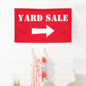 Garderverkoop of garageverkoop spandoek (Insitu)