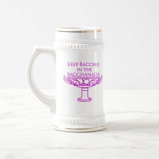 Gardez Bacchus dans la tasse Bacchanalia (Gauche)