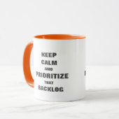 Gardez calme et prioriser la tasse en attente pour (Devant gauche)