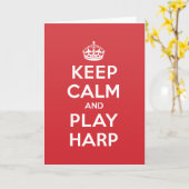 Gardez la carte de note calme de salutation (Fleur jaune)