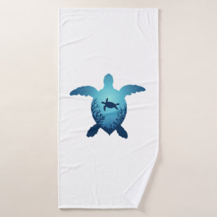 Gardez la mer sans plastique Sauvez les tortues de