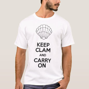 Gardez la palourde et continuez le T-shirt