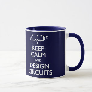 Gardez la tasse calme de circuits de conception