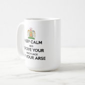 Gardez la tasse écossaise calme d'Indy (Devant gauche)