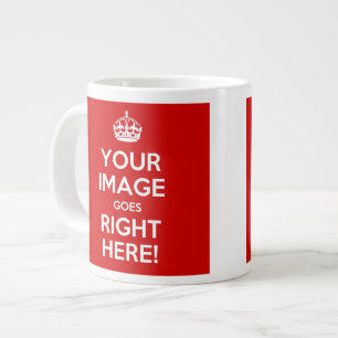Gardez la tasse enorme calme