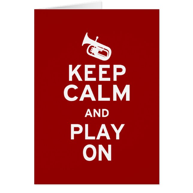 Gardez le calme Baritone (Devant)