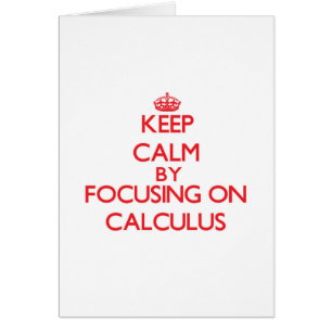 Gardez le calme en se concentrant sur le calcul