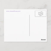 Gardez le calme et ayez une carte postale pour le  (Dos)