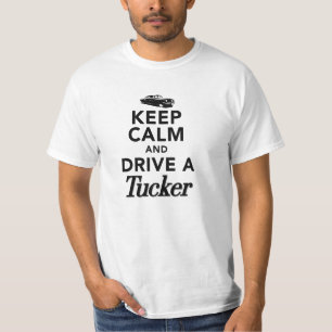 Gardez le calme et conduisez un T-shirt de Tucker
