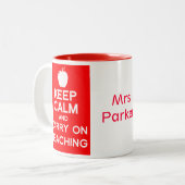 Gardez le calme et continuez enseigner la tasse de (Devant gauche)