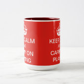 Gardez le calme et continuez jouer la tasse (Centre)