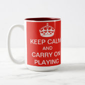 Gardez le calme et continuez jouer la tasse (Gauche)