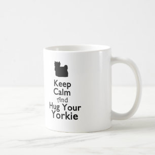 Gardez le calme et étreignez votre tasse de Yorki