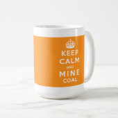 Gardez le calme et extrayez la tasse de charbon - (Devant droit)