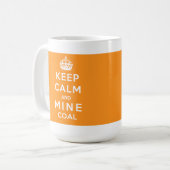 Gardez le calme et extrayez la tasse de charbon - (Devant gauche)