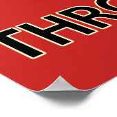 Gardez le calme et jetez loin, Poster de mise à fe (Coin)