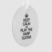 GARDEZ LE CALME ET JOUEZ À LA GUITARE HARP (devant)