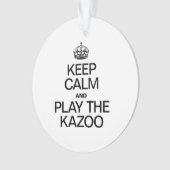 GARDEZ LE CALME ET JOUEZ AU KAZOO (devant)