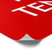 Gardez le calme et jouez au poster de tennis | CUS (Coin)