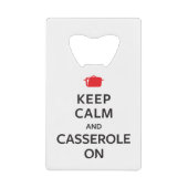 Gardez le calme et la cocotte en terre dessus (Devant)