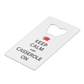 Gardez le calme et la cocotte en terre dessus (Dos Angle)