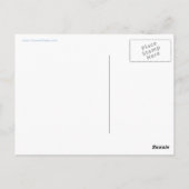 Gardez le calme et la danse sur la carte postale b (Dos)