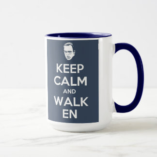 Gardez le calme et la tasse de Walken