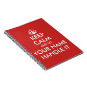 Gardez le calme et laissez la poignée il carnet (Côté Droit)