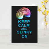 GARDEZ LE CALME ET LE SOUFFLE SUR LA CARTE ANNIVER (Fleur jaune)