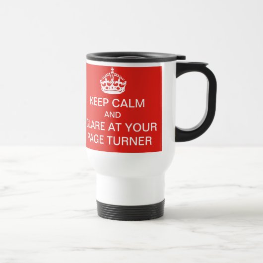 Gardez le calme et l'éclat à votre tasse de Turner (Droite)