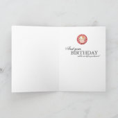 Gardez le calme et mangez des gâteaux Carte Annive (Intérieur)