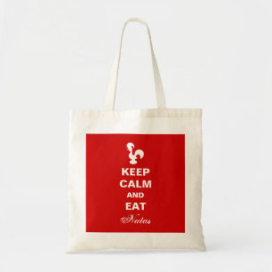 Gardez le calme et mangez le sac natas