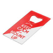 Gardez le calme et montez l'ouvreur de bouteille (Devant Angle)