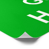 Gardez le calme et obtenez une affiche saine (Coin)