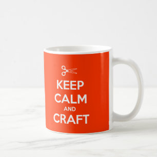 Gardez le calme et ouvrez dessus - la tasse