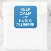 Gardez le calme et serrez dans vos bras un Sticker (Sac)