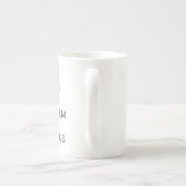 "GARDEZ le CALME ET SOYEZ" tasse FABULEUSE de (Dos)