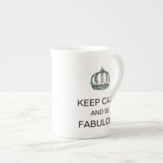 "GARDEZ le CALME ET SOYEZ" tasse FABULEUSE de (Devant droit)