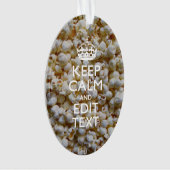 GARDEZ LE CALME ET votre texte sur le maïs éclaté (devant)