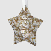 GARDEZ LE CALME ET votre texte sur le maïs éclaté (devant)