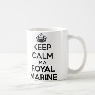 Gardez le calme que je suis une tasse blanche