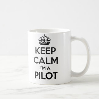 Gardez le calme que je suis une tasse blanche