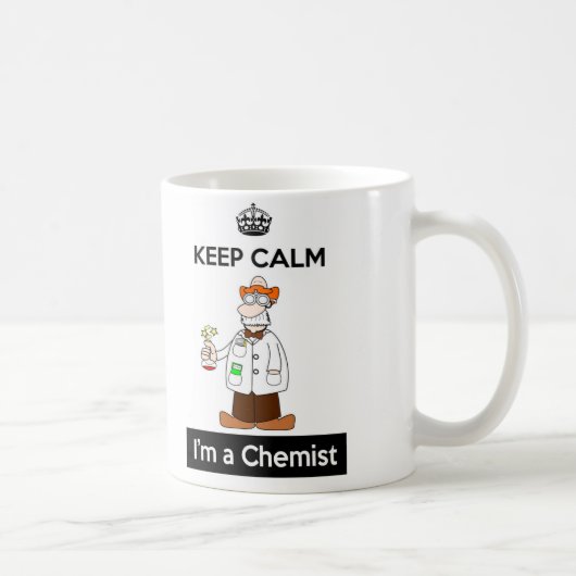 Gardez le calme que je suis une tasse de chimiste (Droite)