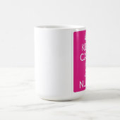 Gardez le calme que je suis une tasse d'infirmière (Centre)