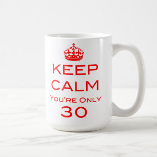Gardez le calme que vous êtes tasse de seulement