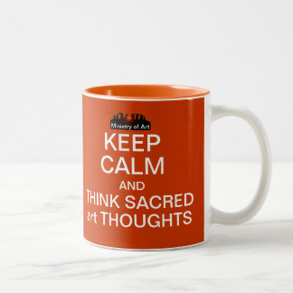 GARDEZ le CALME - tasse de Sacredart