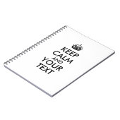 Gardez le carnet calme pour ajouter votre propre (Côté gauche)