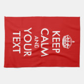 Gardez le linge de cuisine calme | Modèle personna (Horizontal)