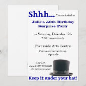 Gardez-le sous votre invitation Casquette (Devant / Derrière)