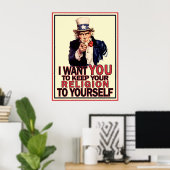 Gardez-Le Sur Votre Poster (Bureau à domicile)